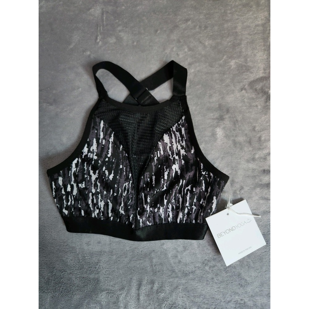 New XS Beyond Yoga Womens Spacedye NWT Extra Small Sports Bra Top Racerback